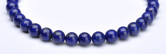 CLA13 14mm round deep blue dyed lapis lazuli beads wholesale