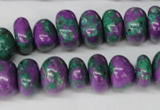 CLA502 15.5 inches 8*12mm nuggets synthetic lapis lazuli beads