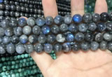 CLB1011 15.5 inches 8mm round labradorite beads wholesale
