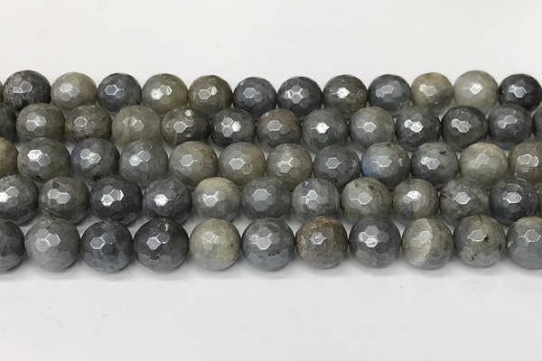 CLB1127 15 inches 10mm faceted round AB-color labradorite beads