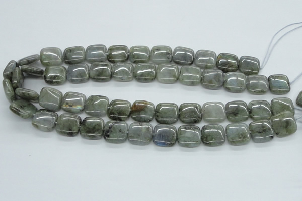 CLB116 15.5 inches 16*16mm square labradorite gemstone beads wholesale