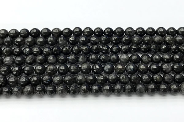 CLB1166 15 inches 6mm round hornblende beads