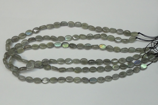 CLB172 15.5 inches 8*10mm oval labradorite gemstone beads