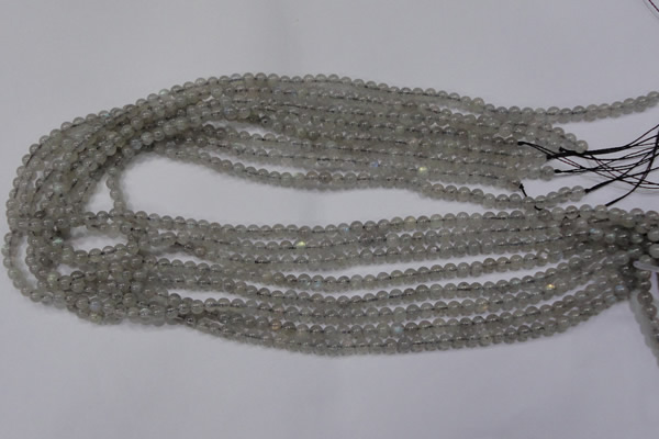 CLB18 15.5 inches 4mm round labradorite gemstone beads wholesale