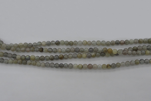 CLB62 15.5 inches 4mm round labradorite gemstone beads wholesale