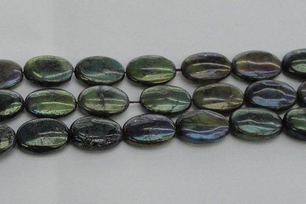 CLB655 15.5 inches 30*40mm oval AB-color labradorite beads