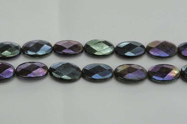 CLB663 15.5 inches 20*30mm faceted oval AB-color labradorite beads