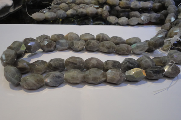 CLB703 15.5 inches 13*18mm - 16*22mm faceted nuggets labradorite beads