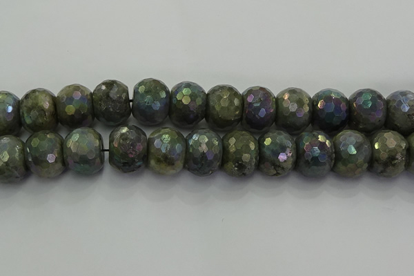 CLB764 15.5 inches 15*20mm faceted rondelle AB-color labradorite beads