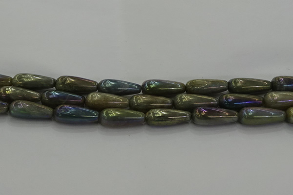 CLB781 15.5 inches 10*30mm teardrop AB-color labradorite beads