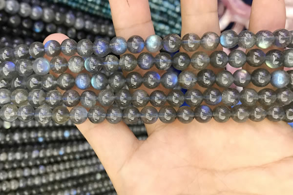 CLB917 15.5 inches 7mm round labradorite gemstone beads