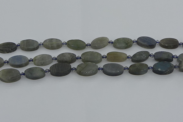 CLB976 15.5 inches 10*16mm oval labradorite gemstone beads