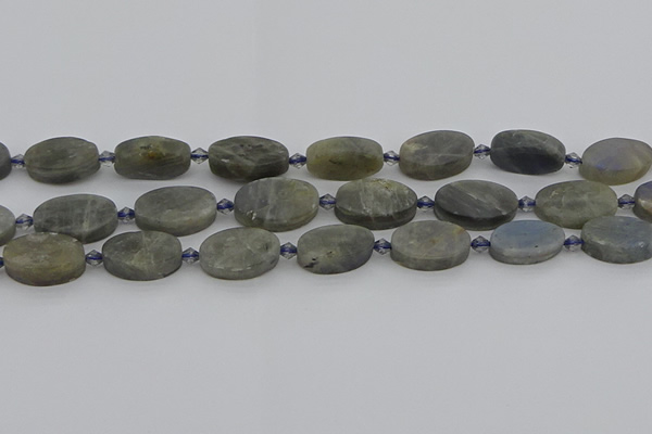 CLB977 15.5 inches 12*20mm oval labradorite gemstone beads