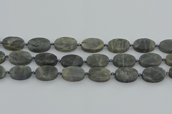 CLB978 15.5 inches 15*22mm oval labradorite gemstone beads