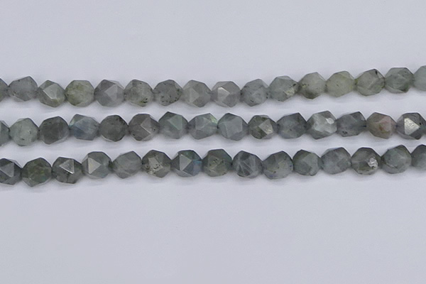 CLB983 15.5 inches 10mm faceted nuggets labradorite beads wholesale