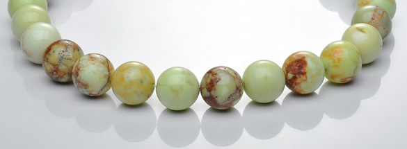 CLE22 16mm lemon turquoise round gemstone beads Wholesale