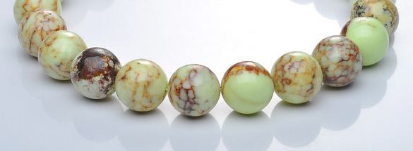 CLE23 lemon turquoise 20mm round gemstone beads Wholesale