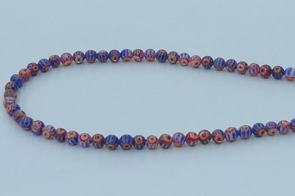 CLG628 10PCS 16 inches 6mm round lampwork glass beads wholesale