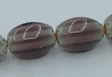CLG632 5PCS 16 inches 10*14mm oval lampwork glass beads wholesale
