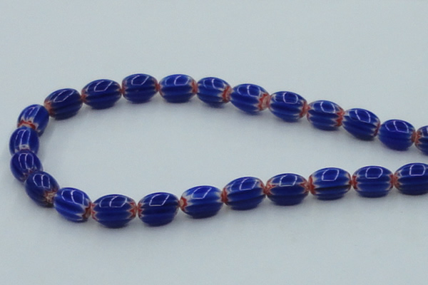 CLG636 5PCS 16 inches 10*14mm oval lampwork glass beads wholesale