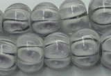 CLG776 14 inches 8*12mm rondelle lampwork glass beads wholesale