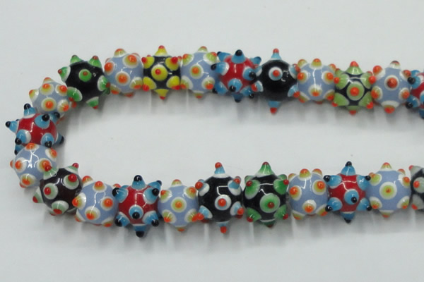 CLG828 15.5 inches 12*17mm lampwork glass beads wholesale