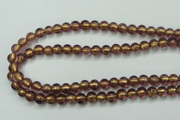 CLG835 15.5 inches 8mm round lampwork glass beads wholesale
