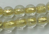 CLG836 15.5 inches 8mm round lampwork glass beads wholesale