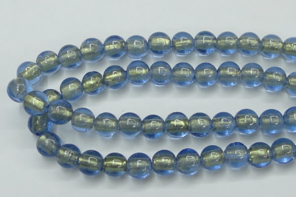 CLG843 15.5 inches 12mm round lampwork glass beads wholesale