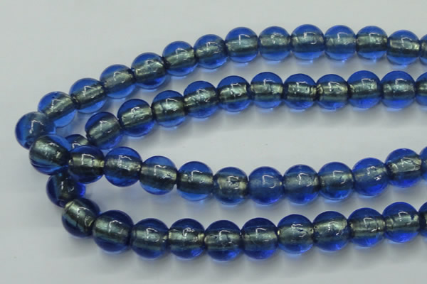 CLG846 15.5 inches 14mm round lampwork glass beads wholesale