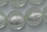 CLG848 15.5 inches 18mm round lampwork glass beads wholesale
