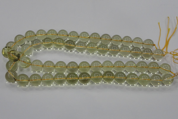 CLQ51 15.5 inches 8mm round natural lemon quartz beads wholesale