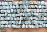 CLR142 15.5 inches 5*6mm - 6*8mm nuggets natural larimar beads