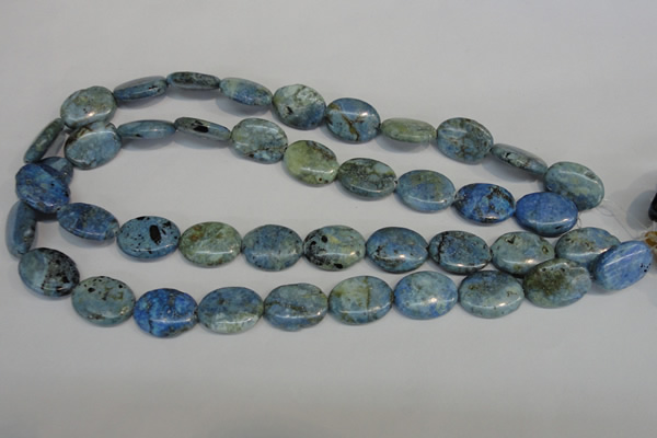 CLR215 15.5 inches 15*20mm oval larimar gemstone beads