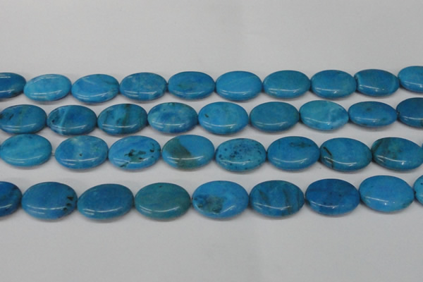 CLR424 15.5 inches 15*20mm oval dyed larimar gemstone beads