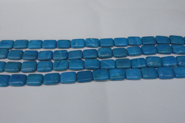 CLR440 15.5 inches 8*12mm rectangle dyed larimar gemstone beads