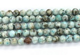 CLR623 15.5 inches 12mm round larimar gemstone beads