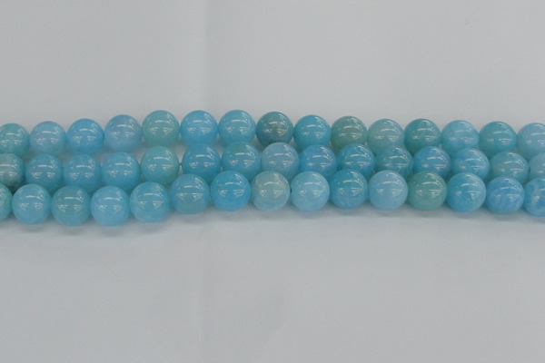 CLR73 15.5 inches 12mm round imitation larimar beads wholesale