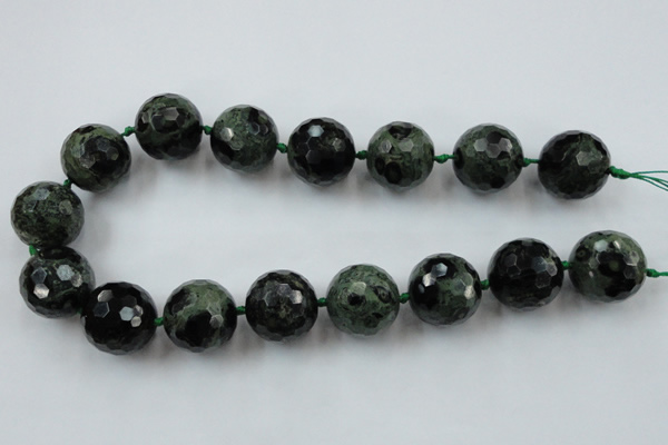 CLS107 15.5 inches 25mm faceted round kambaba jasper beads
