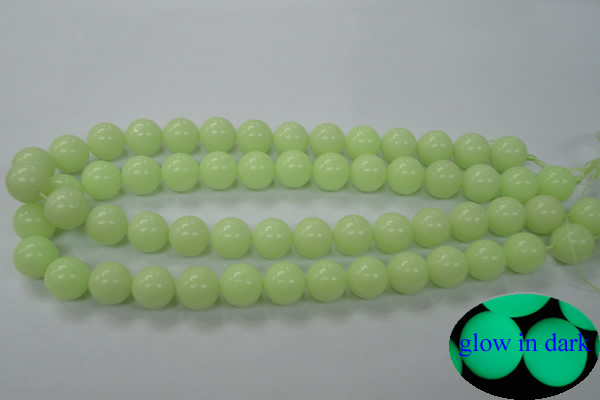 CLU05 15.5 inches 12mm round luminous stone beads wholesale