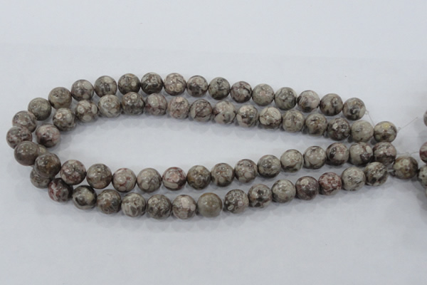 CMB05 15.5 inches 12mm round natural medical stone beads wholesale