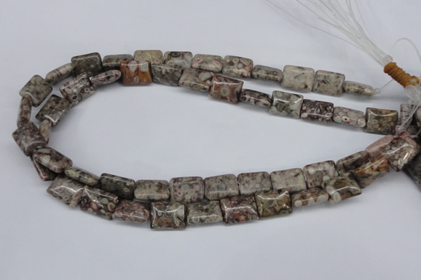 CMB26 15.5 inches 12*16mm rectangle natural medical stone beads