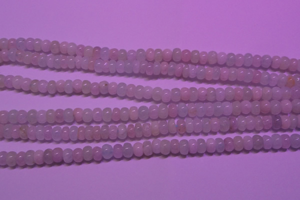 CMG130 15 inches 4*6mm rondelle natural morganite beads wholesale