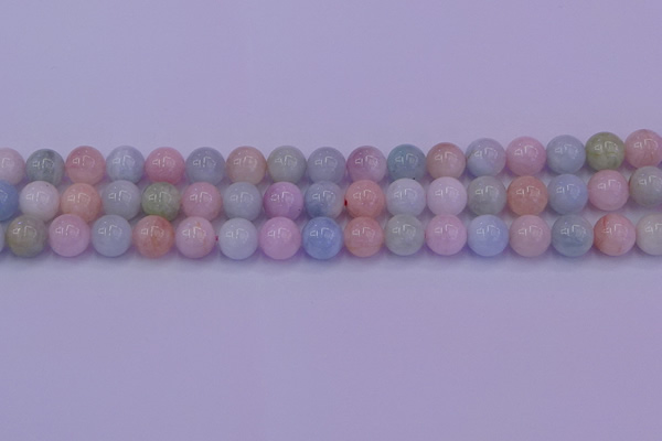 CMG142 15.5 inches 8mm round natural morganite gemstone beads