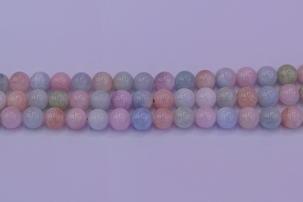 CMG143 15.5 inches 10mm round natural morganite gemstone beads