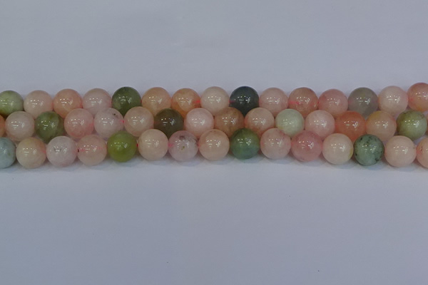 CMG164 15.5 inches 12mm round morganite gemstone beads wholesale