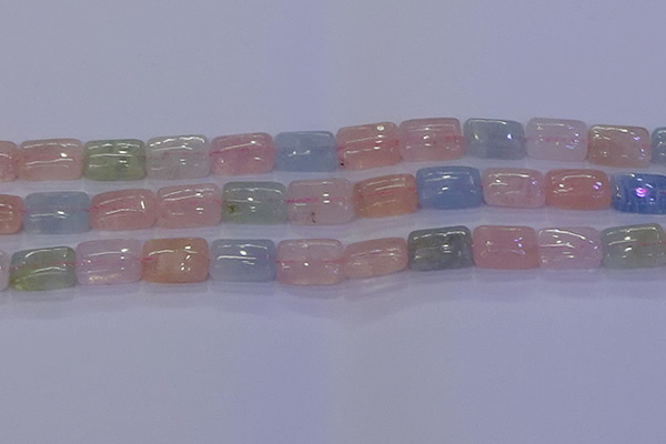 CMG244 15.5 inches 10*14mm rectangle morganite beads wholesale