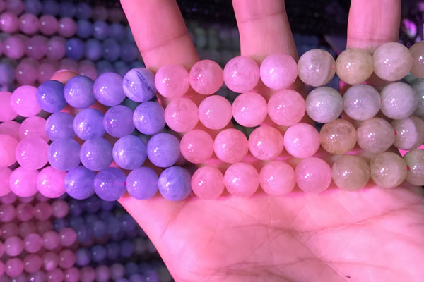 CMG318 15.5 inches 10mm round morganite gemstone beads