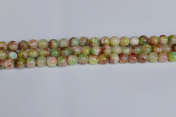 CMJ1076 15.5 inches 8mm round jade beads wholesale