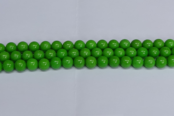 CMJ117 15.5 inches 12mm round Mashan jade beads wholesale